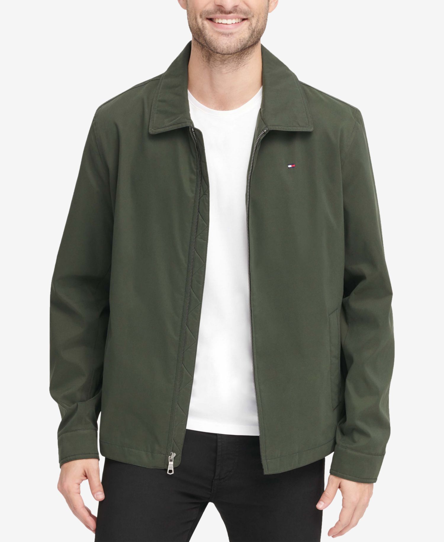 Men's Lightweight Full Zip-Front Jacket