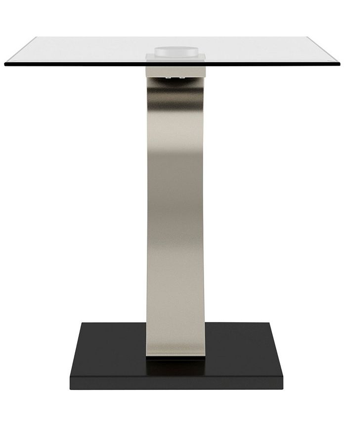 Furniture of America Navarre Square Glass Top End Table Macy's