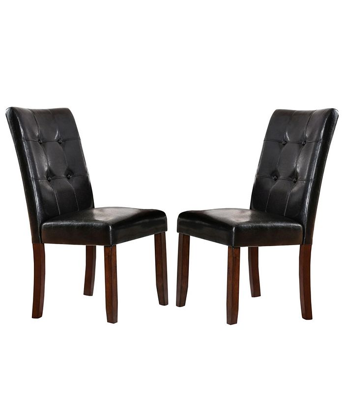 Furniture of America - Tyrell Side Chair (Set Of 2), Quick Ship