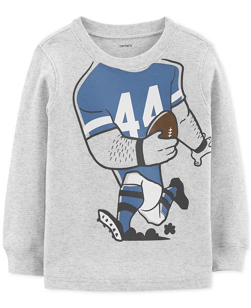 Carter S Toddler Boys Football Thermal Cotton T Shirt Reviews