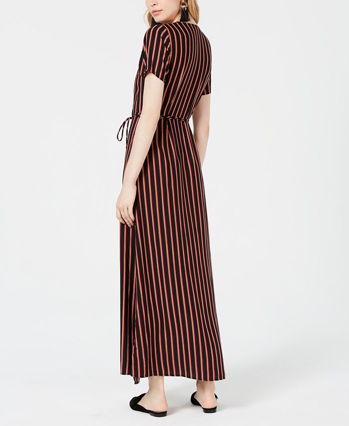 Sage The Label Striped Wrap Dress Macy's