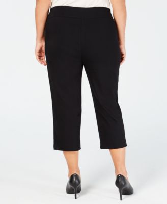 macys plus size capri pants