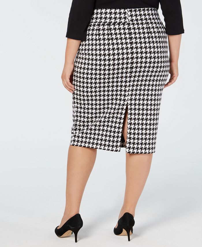 Alfani Womens Navy Midi Scuba Office Wear Pencil Skirt M BHFO 0669