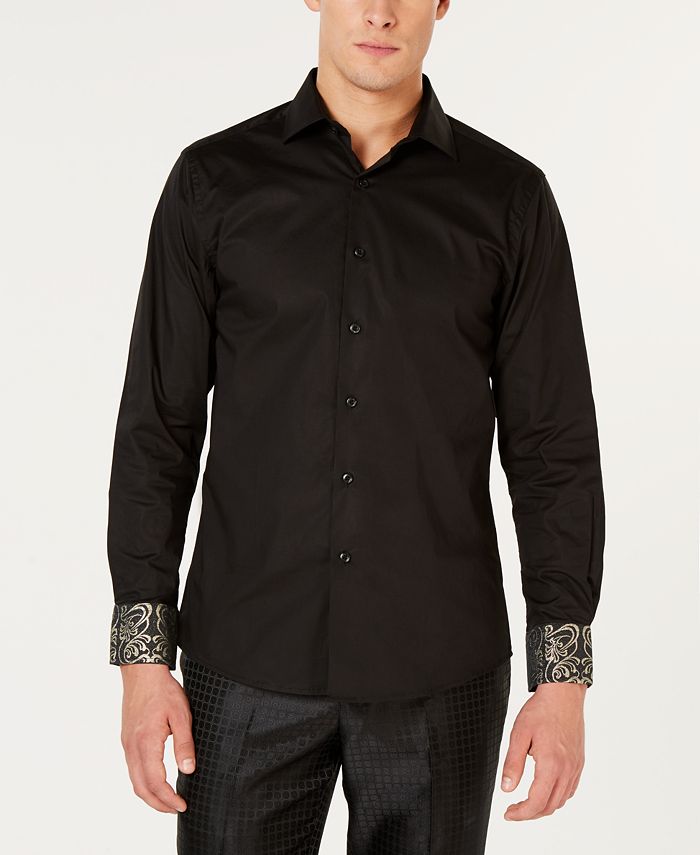 Tallia Men's GoldTone Dress Shirt Macy's