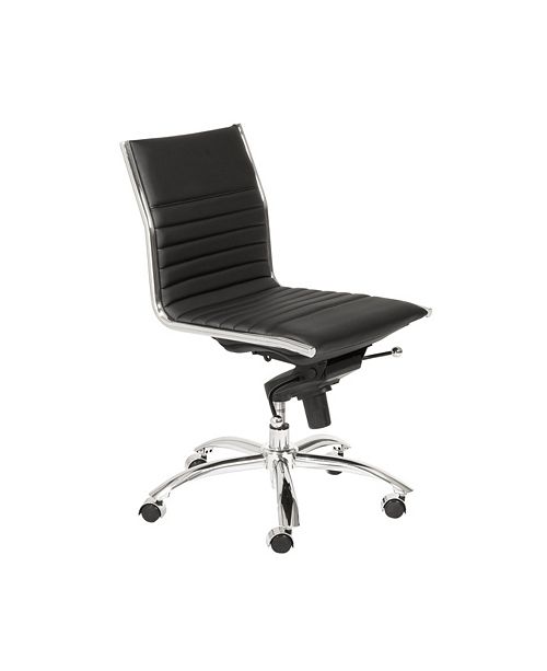 Euro Style Dirk Leather Office Chair & Reviews Furniture Macy's