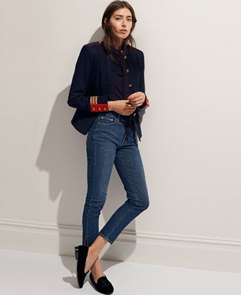 Ralph lauren regal straight ankle jeans top
