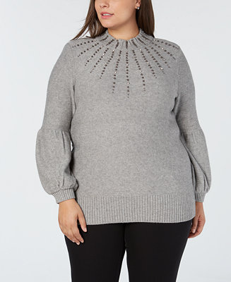 Macys plus size turtleneck sweaters â We Are Currently Unable to Provide a Shopping Experience