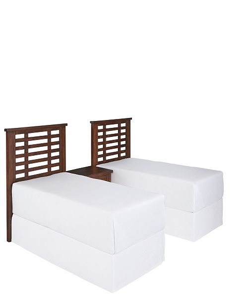 Home Styles Cabin Creek Two Twin Headboards and Night Stand & Reviews