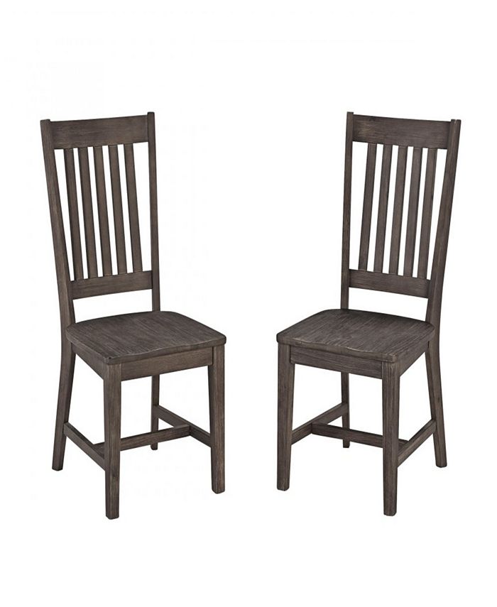 Home Styles - Concrete Chic Dining Chair Pair