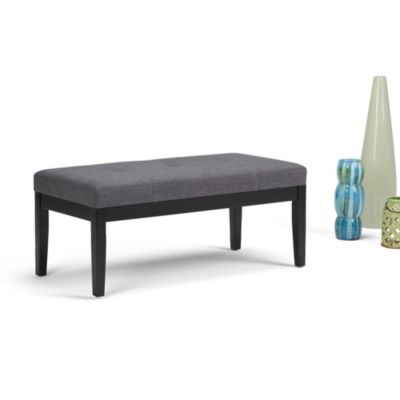 Lacey Contemporary Rectangle Tufted Ottoman Bench