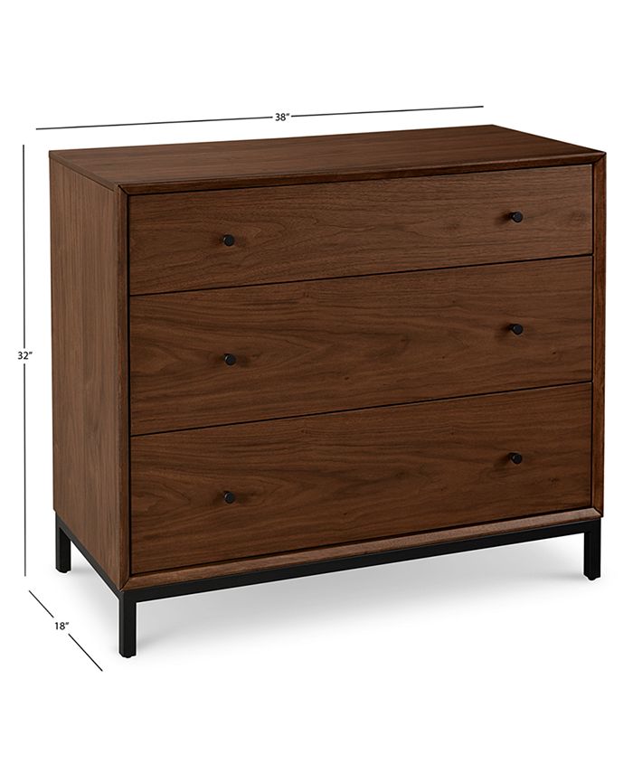 Furniture Oslo Bedroom Furniture, 3Pc. Set (Queen Bed, Nightstand & 3