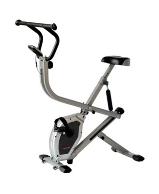 Sunny Health & Fitness - Sf-B2620 2-In-1 Folding Rowing Machine Upright Exercise Bike