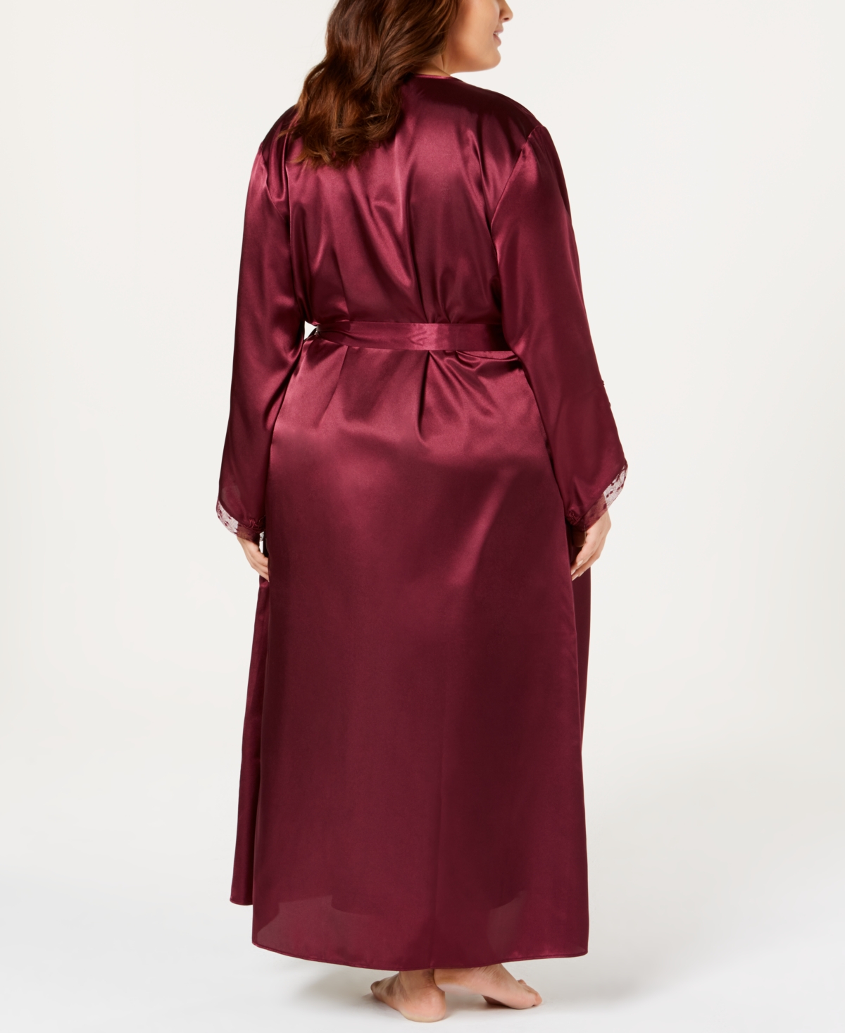 Flora by Flora Nikrooz Plus Size Satin Stella Robe