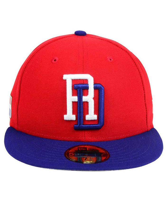 New Era Dominican Republic World Baseball Classic 59FIFTY Fitted Cap