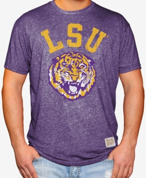 image of Retro Brand Men-s Lsu Tigers Mock Twist Vault Logo T-Shirt