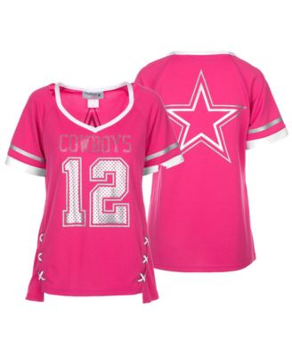 pink womens dallas cowboys jerseys