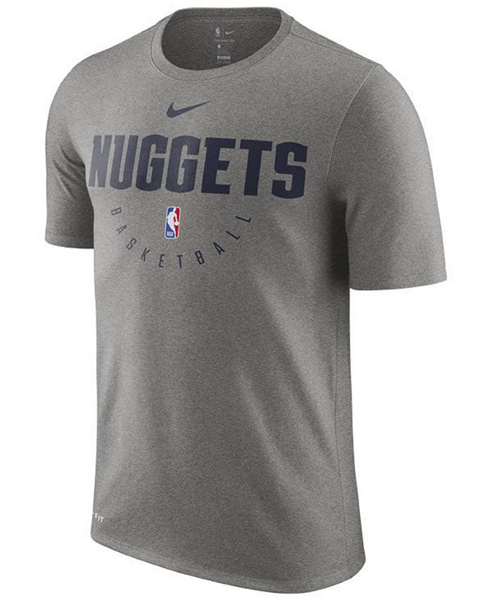 Nike Men's Denver Nuggets Practice Essential T-Shirt - Macy's
