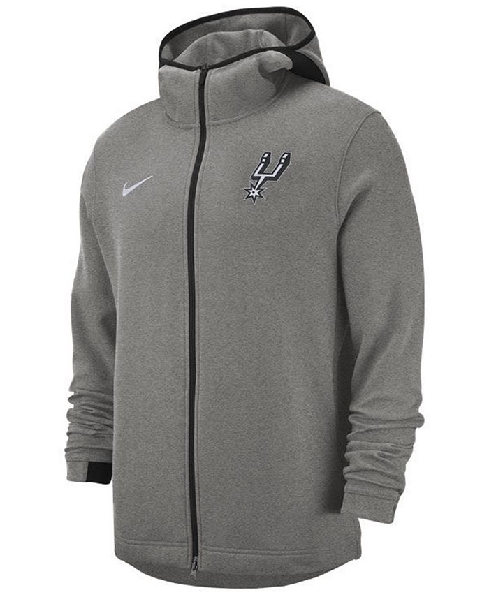 Nike Men's San Antonio Spurs Dry Showtime Full-Zip Hoodie & Reviews ...