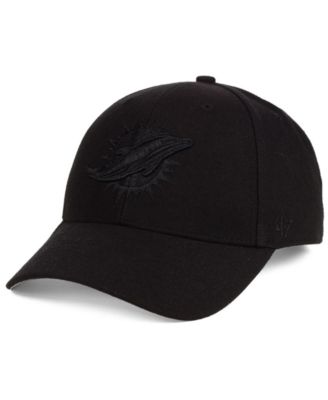 '47 Brand - Black & Black MVP Strapback Cap