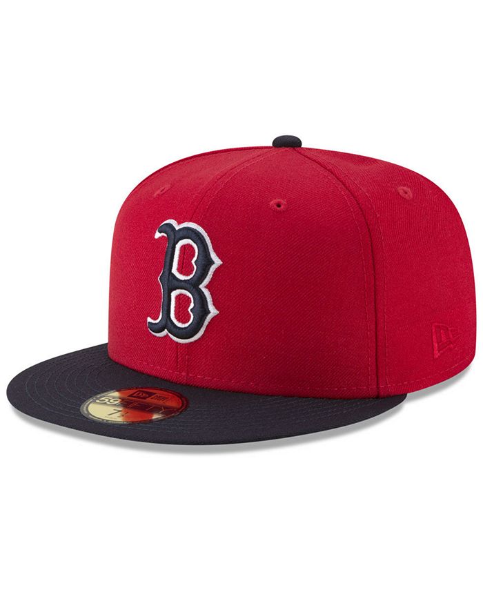 New Era Boston Red Sox Batting Practice Wool Flip 59FIFTY FITTED Cap ...
