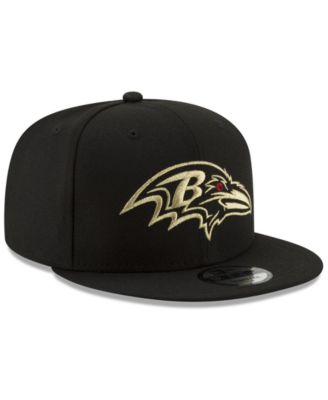 New Era 9Fifty Mesh Snapback - Baltimore Ravens, Visiera In Cotone, Taglia Unica Regolabile