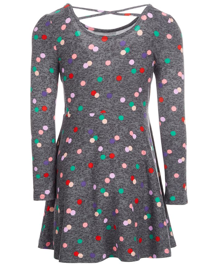 Rainbow discount dot dress