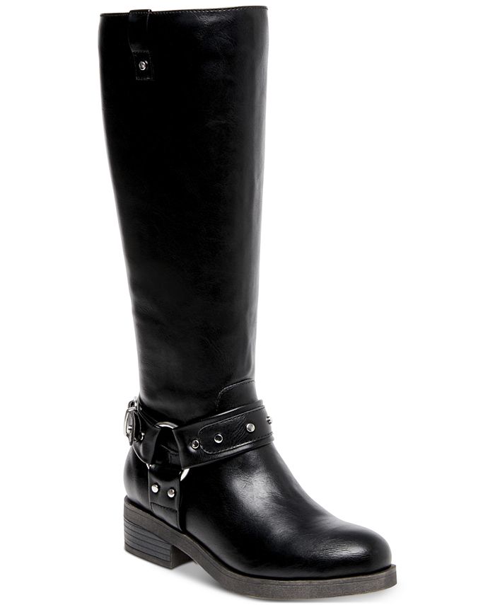 Lauren ralph lauren makenzie hot sale wide calf riding boot