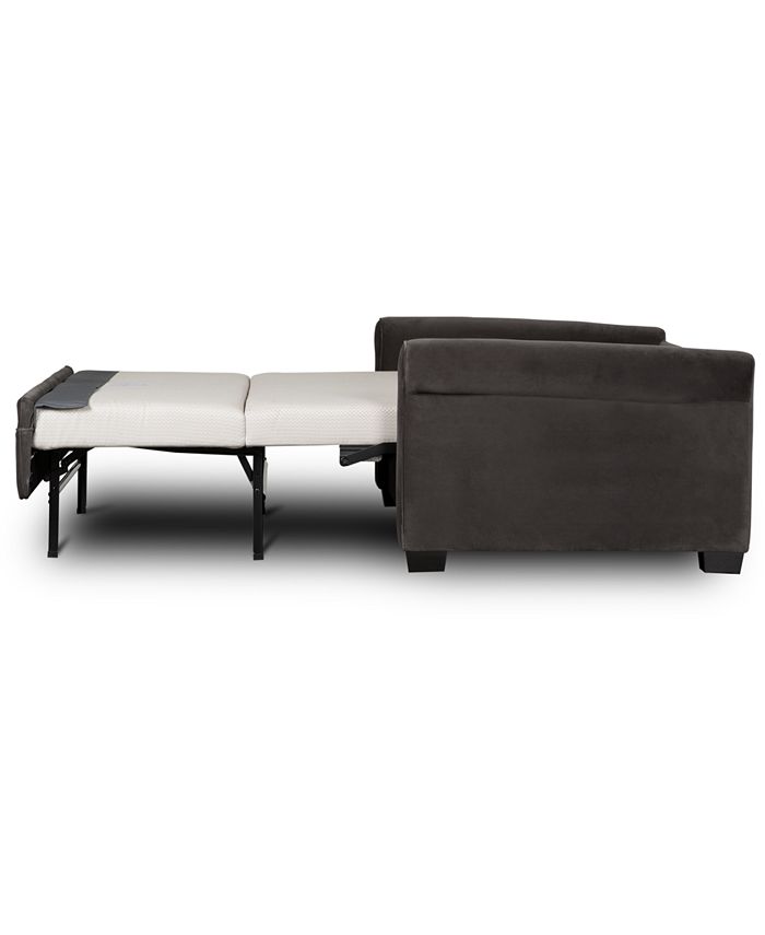 Furniture Kenzey II 76" Fabric Queen Sleeper Sofa Bed, Created for Macy