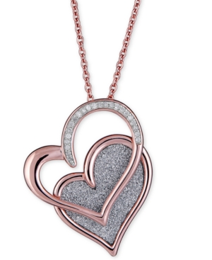 image of Diamond Glitter Double Heart 18