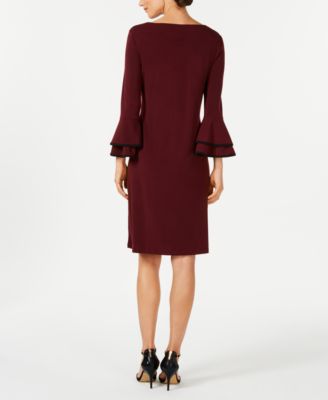 Charter Club Bell-Sleeve Shift Dress, Created for Macy's