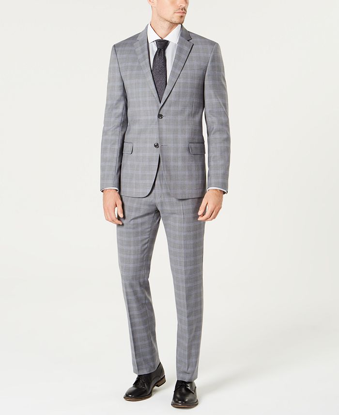 Tommy Hilfiger Men's Modern-Fit Wool TH-Flex Stretch Suit Jacket - Macy's