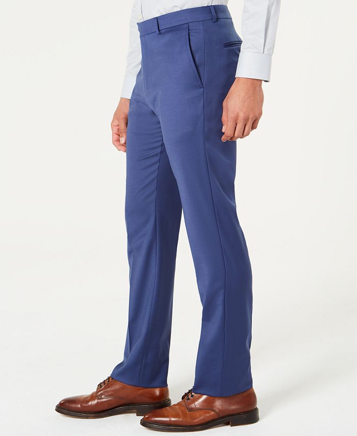 Tommy Hilfiger Men's Slim-Fit TH Flex Stretch Wool Suit - Macy's