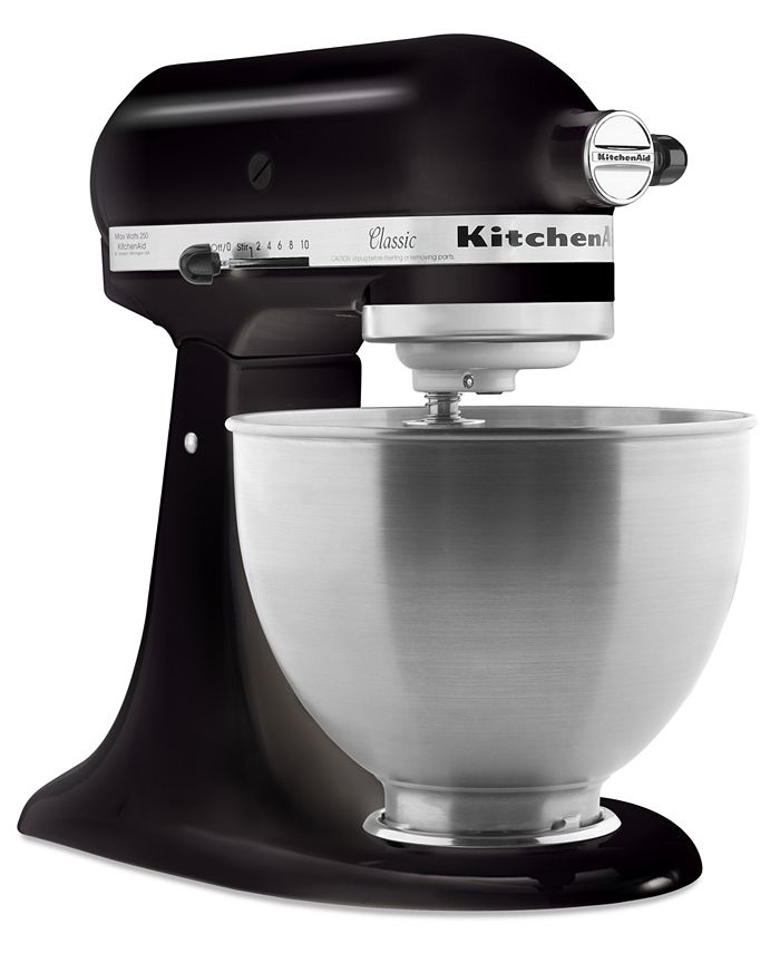 KitchenAid Classic Series 4.5Qt. TiltHead Stand Mixer K45SSOB Macy's