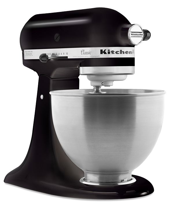 KitchenAid Classic Series 4.5Qt. TiltHead Stand Mixer K45SSOB & Reviews Small Appliances