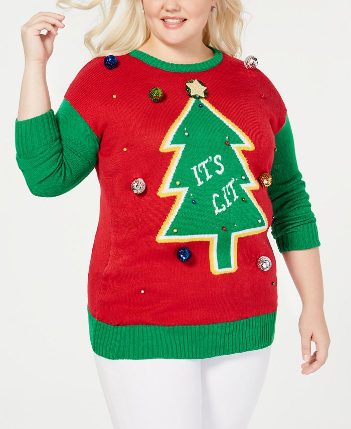 It's lit outlet christmas sweater