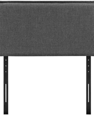 Camille Twin Upholstered Fabric Headboard