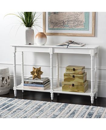 Safavieh - Noam Bamboo Console Table, Quick Ship