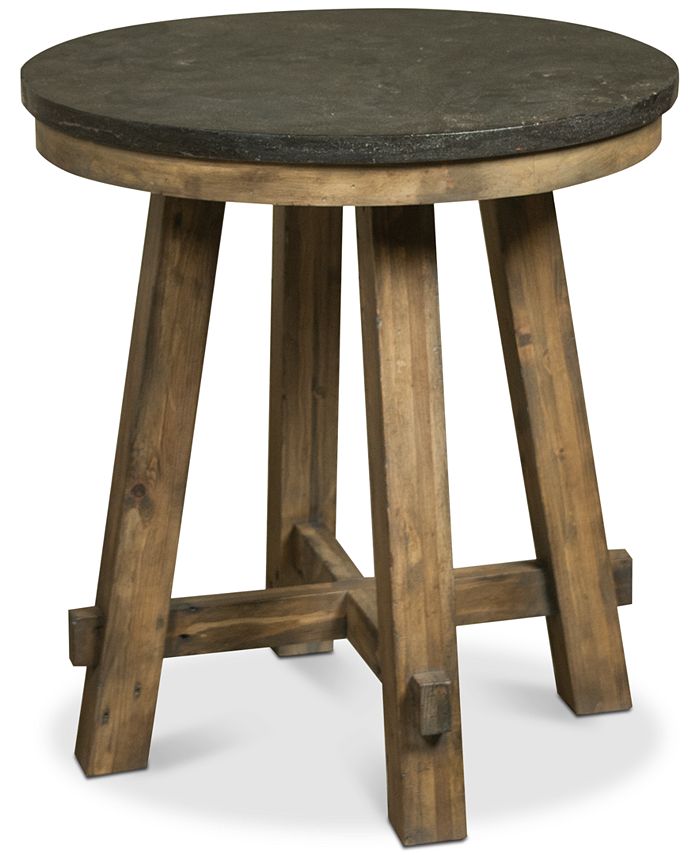 Furniture - Breslin Bluestone Round End Table