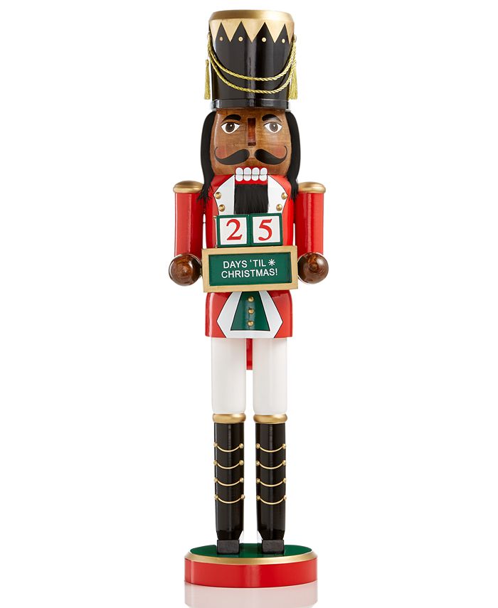 Holiday Lane African American Countdown Nutcracker, Created for Macy's Macy's