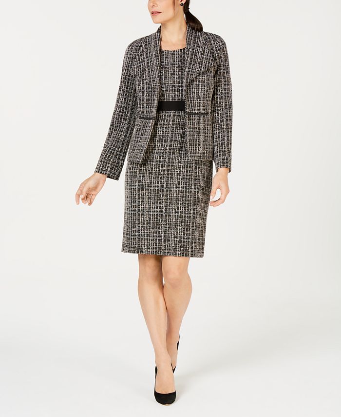 Kasper Tweed Jacket & Sheath Dress & Reviews - Wear to Work - Women ...