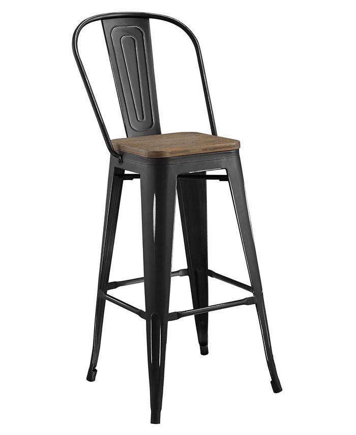 Modway Promenade Metal Bar Stool Macy's
