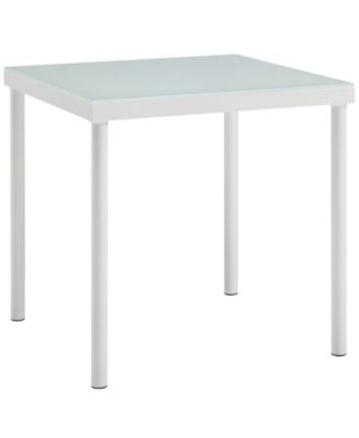 Modway Upland Outdoor Patio Wood Side Table Reviews Furniture Macy S