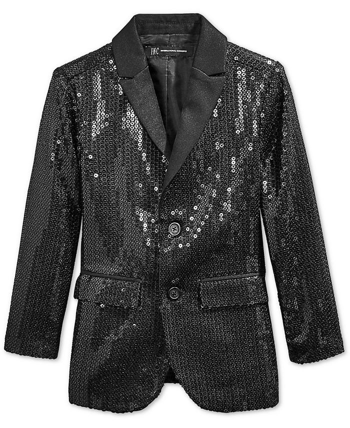 INC International Concepts I.N.C. Boy s Sequined Blazer Created