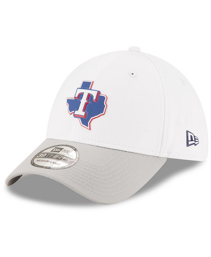 New Era Texas Rangers White Batting Practice 39THIRTY Cap - Macy's