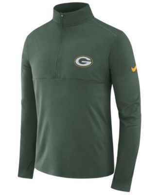 Nike Men's Green Bay Packers Core Modern Quarter-Zip Pullover - Macy's