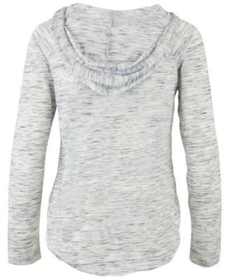 Women's Oklahoma Sooners Spacedye Lace Up Long Sleeve T-Shirt