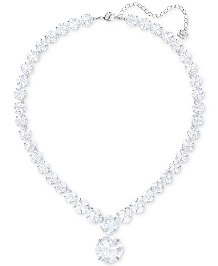 Givenchy Crystal Fireball Pendant Necklace 16 + 2 extender - Macy's