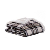 2-Pack Eddie Bauer Flannel Sherpa Throw