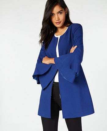 Alfani Flared Sleeve Collarless Jacket Created for Macy s Macy s