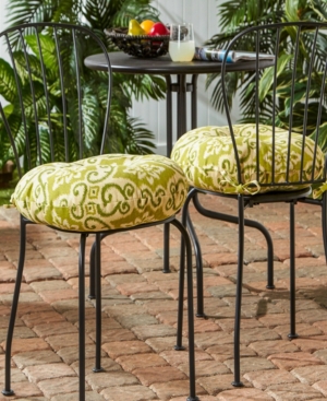 Upc 098198515925 Set Of 2 Round Outdoor Bistro Chair Cushion
